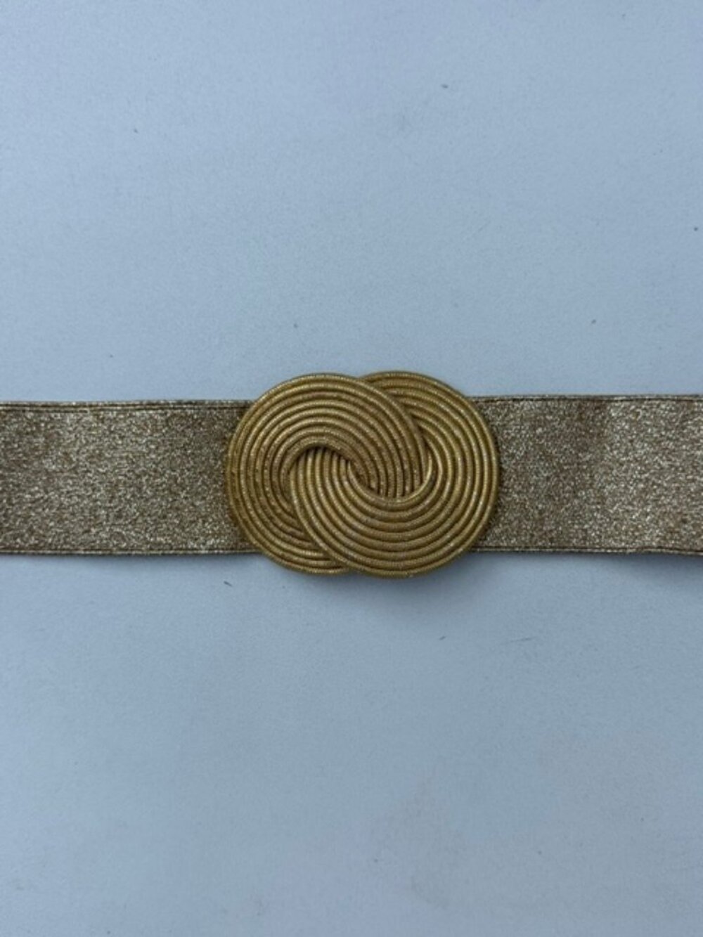 Gold Elastic Belt Stretch